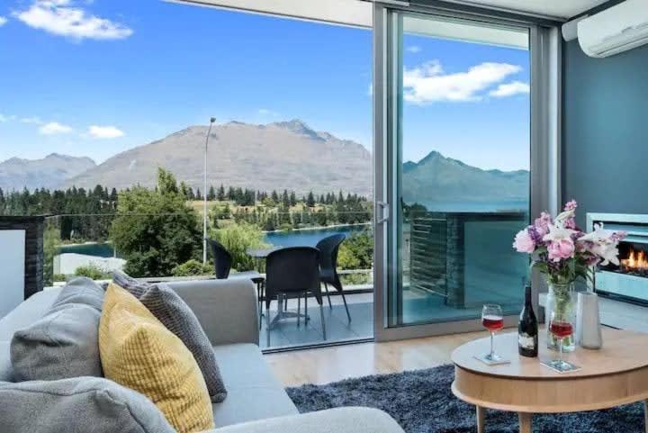 Luxury Lakeview 2 Bedroom Apartment Queenstown Exterior foto